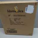 Homedics Smart Space Bubble Mate Collapsible Foot Spa, Heat-Maintaining, Bubble Massage with Pumice Stone and Splash Guard