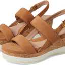 Cole Haan Women's Aislin Wedge Sandal (11, Ch Dk Caramel Sde)
