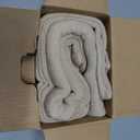 MIULEE Pack of 2 Decorative Throw Pillow Covers Soft Chenille Throw Pillows Solid Textured Cushion Covers for Couch Sofa Bedroom Living Room 20x20 Inch, Beige