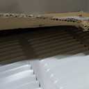 30x8 Baseboard Return Air Grille for 30"Wx8"H Duct Opening, 7/8" Depth | Steel Baseboard Return Air Vent Cover Grill,7/8" Thick Margin Turnback for Baseboard,Outer Dim 31.75"W X 9.75 "H X 7/8"