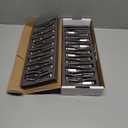 32PCS 14X1.5 Spike lug nut 4.4" Tall-Chevy Silverado 8Lug, M14x1.5 Electroplated Wheel Spike Lug Nut For Suburban GMC Sierra Yukon Ford F250 F350 RAM 2500 3500 Aftermarket Wheel,One Piece Anti-Rusting