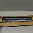 Black Shower Curtain Rod 31 to 68 Inch,1 Inch Diameter Adjustable Spring Tension Stainless Steel Telescoping Rod,Easy Install,No Rust