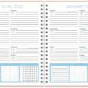 Orange Circle Studio Corporation, Lemon Tree 2022 Extra Large Spiral Planner