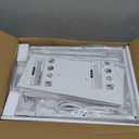 Huuger Nightstand with Charging Station, 27.6 Inch Side Table with Drawers, PU Leather Finish, End Table Bedside Table with USB Ports and Outlets, Night Stand for Bedroom, White