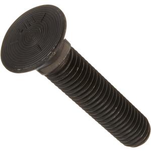 The Hillman Group 260087 1/2-Inch x 2 1/2-Inch Plow Bolts, Black