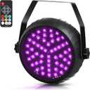 Rechargeable Strobe Lights for Parties Wireless LED Halloween Strobe Light Battery Powered, Remote Control & Sound Activated RGB DJ Strobe Light for Party Room DJ Stage Dance Wedding (1Pack)