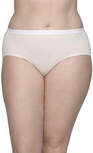 Fruit Of The Loom Womens Fit For Me Plus Size Underwear, Designed To Your Curves, Brief - Microfiber - Assorted, 12 
