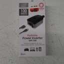 By Jasco Portable Power Inverter with USB