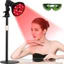 Red Light Therapy for Body and Face, Infrared Red Light Therapy Device with Adjustable Stand, 660nm  850nm Desk Red Light Therapy Lamp for Neck, Knee Pain Relief, Skin Wellness