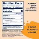 Jordan's Skinny Mixes Syrups Sugar Free Coffee Syrup, Pumpkin Spice Flavor Drink Mix, Zero Calorie Flavoring for Chai Latte, Protein Shake, Food & More, Gluten Free, Keto Friendly, 25.4 Fl Oz, 1 Pack