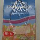 Amazon Basics Reclosable Quart Food Storage Bags, BPA Free, 150 Count