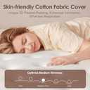 King Mattress 14 Inch - Medium Firm Hybrid Mattress King with Advanced Memory Foam & Zoned Pocket Springs for Pressure Relief and Motion Isolation | CertiPUR-US, Fiberglass-Free Mattresses in a Box (White)