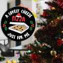 3 x Funny Christmas Home Decor Christmas Gifts Xmas Wall Decor Xmas Vacation Holiday Movie Party Decor Sign for Home Farmhouse Kitchen (a lovely cheese)