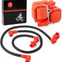 Ignition coil & Spark plug Cap w/Wire for Polaris Sportsman Ranger 700 800 2005-2016 RZR 4 S 800 2008-2010 4010425