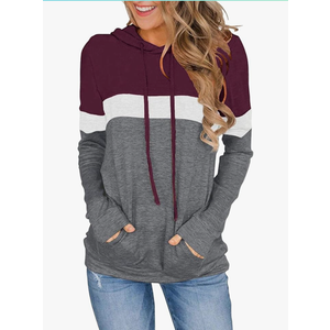 Womens Tops Ladies Tunics Casual Shirts Long Sleeve Hoodie Pullover Blouses Loose Fitting Tees Fashion Clothing Sweatshirts M