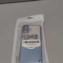 Misscase for iPhone 17 Magnetic Glitter Case Compatible with MagSafe,Full Protection Slim Shockproof Anti-Scratch Case with Camera Lens Protector Plating Bling Dust-Proof Net for Women Blue