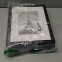 upsimples 8x10 Picture Frame Set of 5, Display Pictures 5x7 with Mat or 8 x 10 Without, Wall Gallery Photo Frames, Black