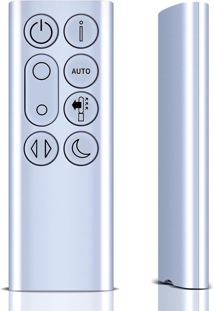 New Replacement Remote Control fit for Dyson TP04 TP06 TP09 DP04 Pure Cool Air Purifier Purifying Desk Fan-Colors: (Silver)
