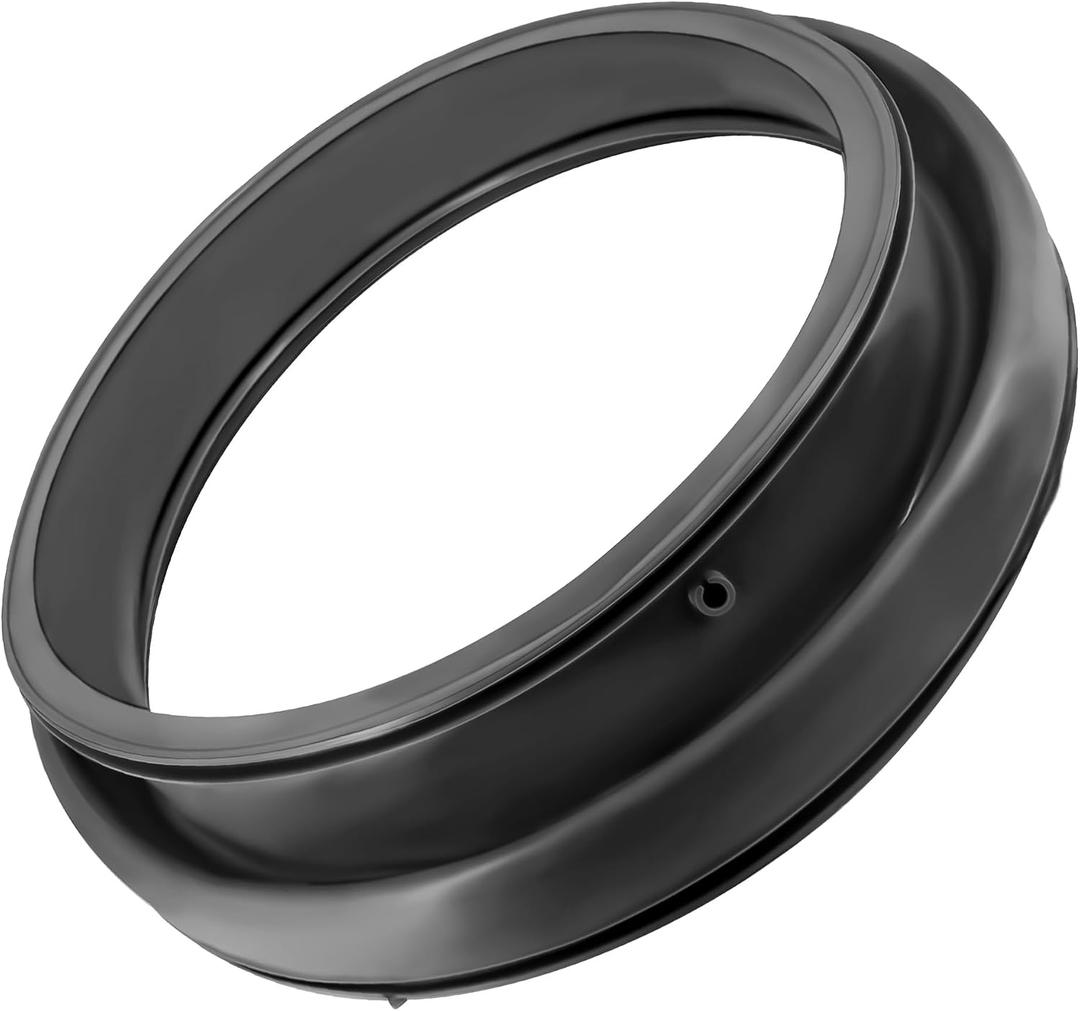 WH08X10058 Washer Door Gasket Seal Bellow Fit for G.E Front Load Washer GFWH2405L0BB GFWH2405L0MG GFWH2405L0MS GFWH2405L0MV GFWH3400L0WW GFWH3405L0BB GFWH3405L0MG GFWH3405L0MS GFWH3405L0MV