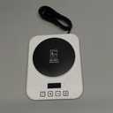 Sourdough Starter Warmer Mat - 24H Timer - Precise 1°F Thermostat Control (70-100°F) - Smart Memory Warming On/ Off - Fits Jars Up to 40oz - Perfect for Home Baking (Moonlight White)