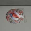 Cardinal Wind Spinner,3D Bird Spinners with Holly for Yard and Garden 3D Steel Wind Spinners Outdoor Wind Spinner 10 inch 3D Xmas Wind Sculptures
