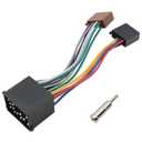 8 x Car Radio Wiring Harness Adapter Compatible with BMW 3 E30 E36 E46 E34 5 E39 ISO Stereo Wire Cable with Antenna Connector