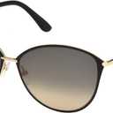 Tom Ford FT0320 Sunglasses - Shiny Rose Gold Frame, Gradient Smoke Lenses, 59 mm Lens FT03205928B