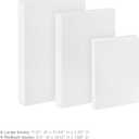 Hallmark White Gift Boxes, Assorted Sizes (12 Boxes with Lids: 4 Small 11", 4 Medium 14", 4 Large 16") for Valentine's Day, Birthdays, Mother's Day, Baby Showers and More