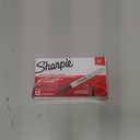 SHARPIE Markers SAN-30001 Fine Point Permanent, Black; 12/Pk