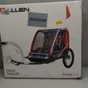 Allen Sports Deluxe Steel Child Trailer (Red)