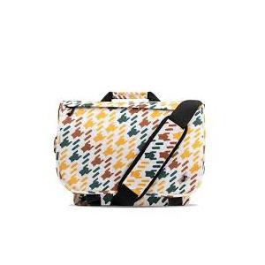 J World New York Atom Laptop Backpack – Ergonomic Backpack for School with Air Mesh Padded Shoulder Straps – 600D Polyester Work Backpack for Men and Women – Stylish Design, Vivid Tweed