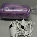 DANENOSA Electric Heated Blanket Queen Size 84''x90'' Soft Flannel & Sherpa Electric Blanket with 10 Heating Levels, Automatically Shut Down After 8h with Overheat Protection Machine Washable