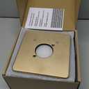 Replacement for Delta 13/14 Series Shower Trim Kit, Compatible with Delta R10000 Valve Shower Faucet Set, Brushed Gold Shower Head and Handle Set, Champagne Bronze (Cartridge and Valve Not Included)