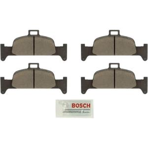 BOSCH BC1897 QuietCast Premium Ceramic Disc Brake Pad Set - Compatible with Select Audi A4, A4 allroad, A4 Quattro, A5 Quattro, A5 Sportback, A6 Quattro, Q5; FRONT