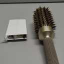 AIMIKE Round Brush for Blow Out, Medium Round Hair Brush Nano Thermal Ceramic & Ionic Tech, for Blow Drying & Styling, Curling and Shine - 2.9 inch Barrel w/Boar Bristles