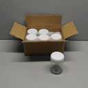 NETANY 6-pack 16oz Glass jars with Airtight Lids, Overnight Oats Containers with Lids, Wide mouth Mason Salad jars, Glass Food Storage Containers for Snacks Yogurt Spice Sugar-White