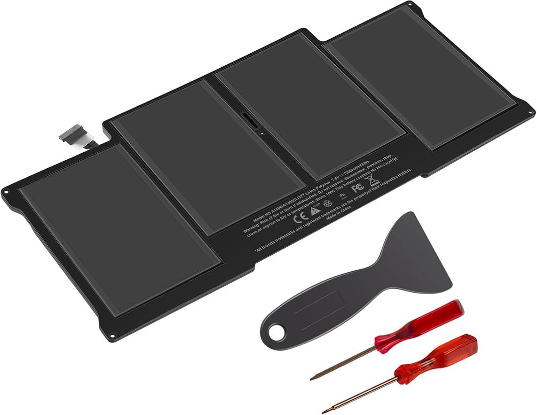 TREE.NB A1405 A1466 Replacement Laptop Battery for MacBook Air 13 inch A1466 (Mid 2012,Mid 2013,Early 2014, Early 2015,2017) A1369 (Late 2010 Mid 2011 Version), Also fit A1496 A1377 661-5731 Upgraded
