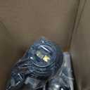 Soilsiu Bedside Lamp with USB Ports - Touch Control Table Lamp for Bedroom with USB C+A Charging Ports & AC Outlets, 3 Way Dimmable Nightstand Light for Living Room (LED Bulb Included, Chrome - Grey)