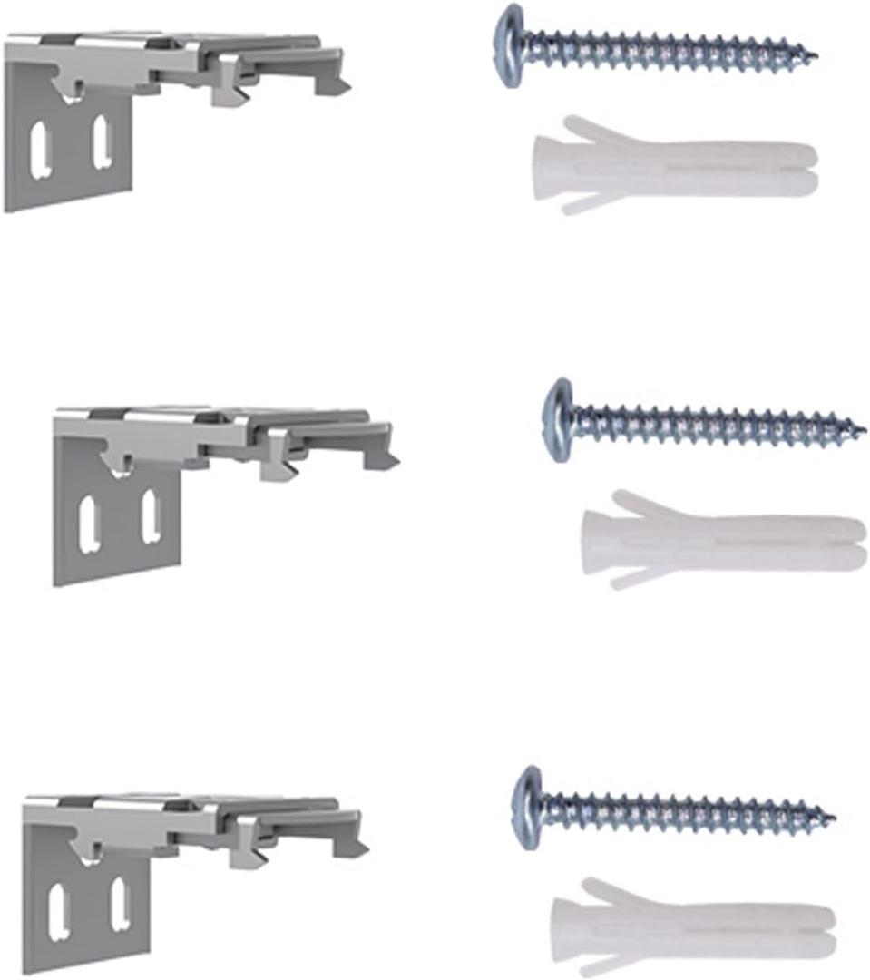 MYshade Cordless TDBU 1.5 Cellular Shades Accessories Mounting Brackets Window Shades Mount Kit Window Treatment Repair Kit