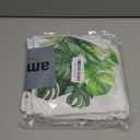 GOOZHO Tropical Botanical Bathroom Hand Towels, Green Plant Live Laugh Love Hope Decorative Hand Towels for Bathroom Washroom Gym Spa Yoga Room Decor, 16x24 Inches Set of 4