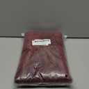 HWY 50 Decorative Throw Pillow Covers Set Cushion Cases with Pom Poms Pack of 2 Chenille Soft Solid Pillowcase for Couch Sofa Bed Living Room 18x18 Inch Black