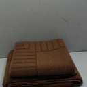 BEQHAUSE-Kitchen-Rugs-Anti-Slip-Kitchen-Mats-for-Floor Absorbent Kitchen Mat Set of 2 Washable Kitchen Runner Rug with TPR Non Skid Backing,Brown 24x35inch/24x60inch