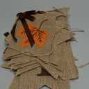 Friendsgiving Burlap Banners Thanksgiving Decorations - 2 Strings, NO DIY | Rustic Pumpkin Burlap Garland | Thanksgiving Party Supplies Fireplace Mantle Home Decoration 2025 New