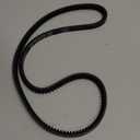 uxcell AX44 EPDM V-Belt, Raw Edge Cogged Industrial Rubber V Belt 1/2" Width x 44" Inside Circumference