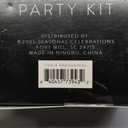 Seasonal Celebrations New Years Eve Bright Paper Party Accessory Kit