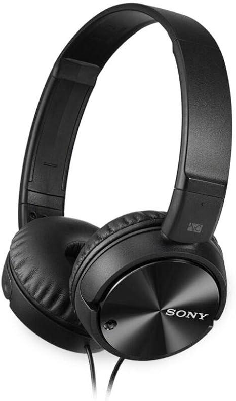 Sony MDRZX110NC Noise Canceling On Ear Headphones, Black