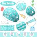 Jexine 12 Pcs Nurse Headbands for Women Non Slip Nursing Headbands with Buttons Dental Assistant Accessories Hygienist Doctor Gifts Elastic Hair Bands(Dental Practitioner)