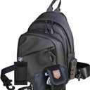 G.R.A.B. Guardian Magnetic Concealed Carry Bag, Bag, EDC, Tactical Purse, Mag-Vault Magnet Zipper, Adjustable Strap