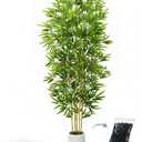Fake Bamboo Tree,6FT Artificial Plants for Home Office Decor
