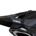 O'Neal 0200-S10 Unisex-Adult 2SERIES RL Helmet Spare Visor (SLICK) (Black/ Gray, One Size)